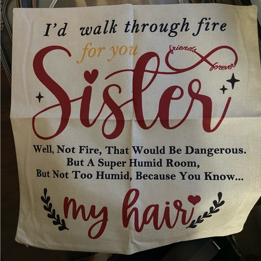 Sister pillow